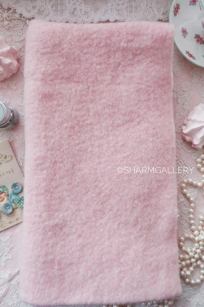 Отрез фирменной ткани - розовый войлок Tilda от Panduro Hobby, Норвегия.