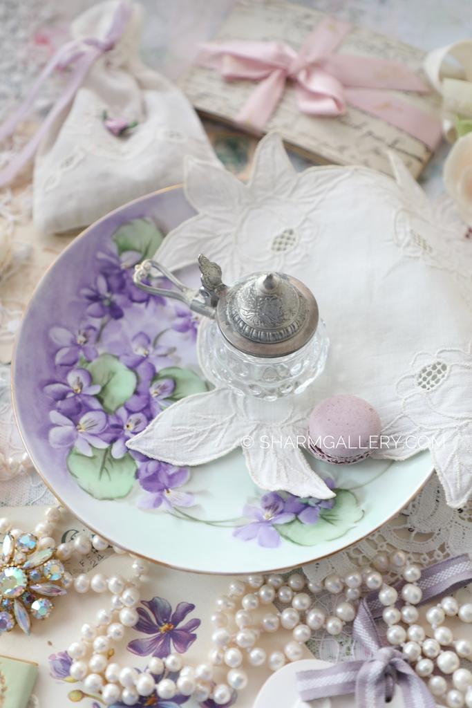 Горчичница, стекло олово, ГДР.