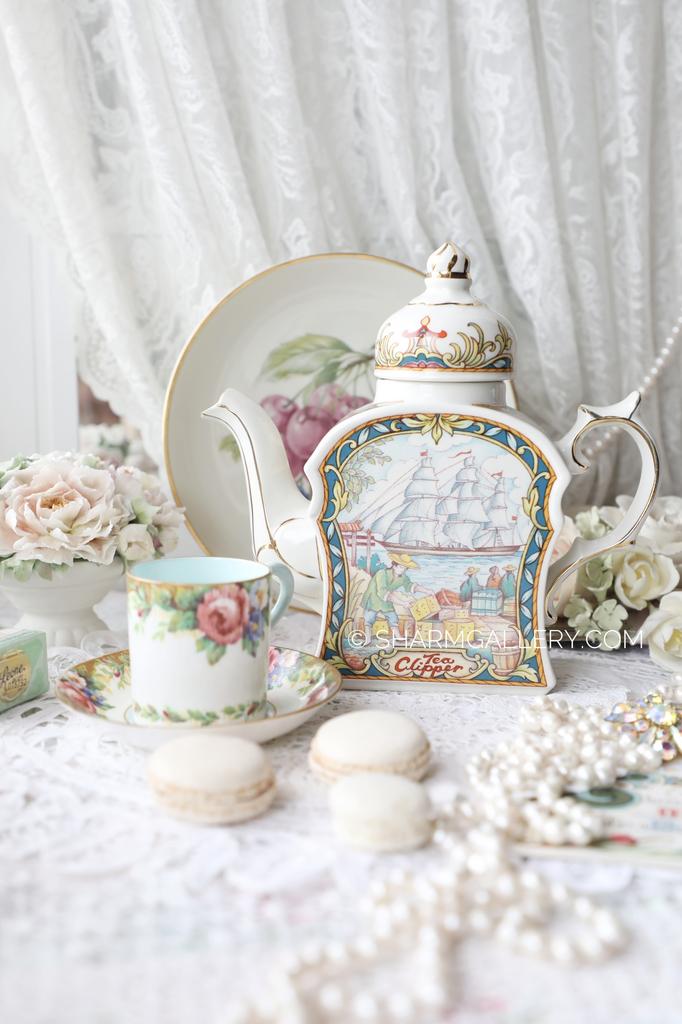 Заварочный чайник «Tea Clipper» 700мл, фарфор SADLER Англия.