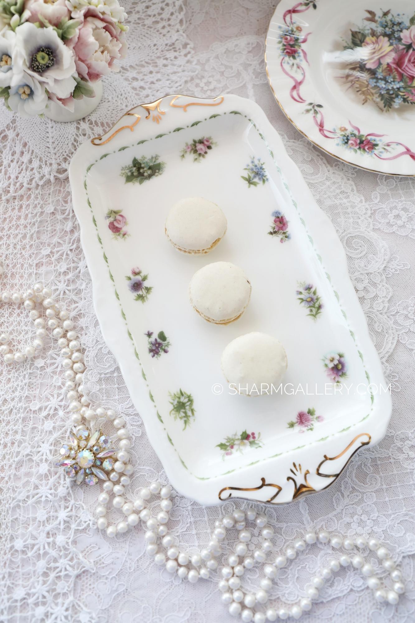 Редкость! Поднос рулетница Цветок месяца/Flower of the month, фарфор Royal Albert, Англия 1984г.