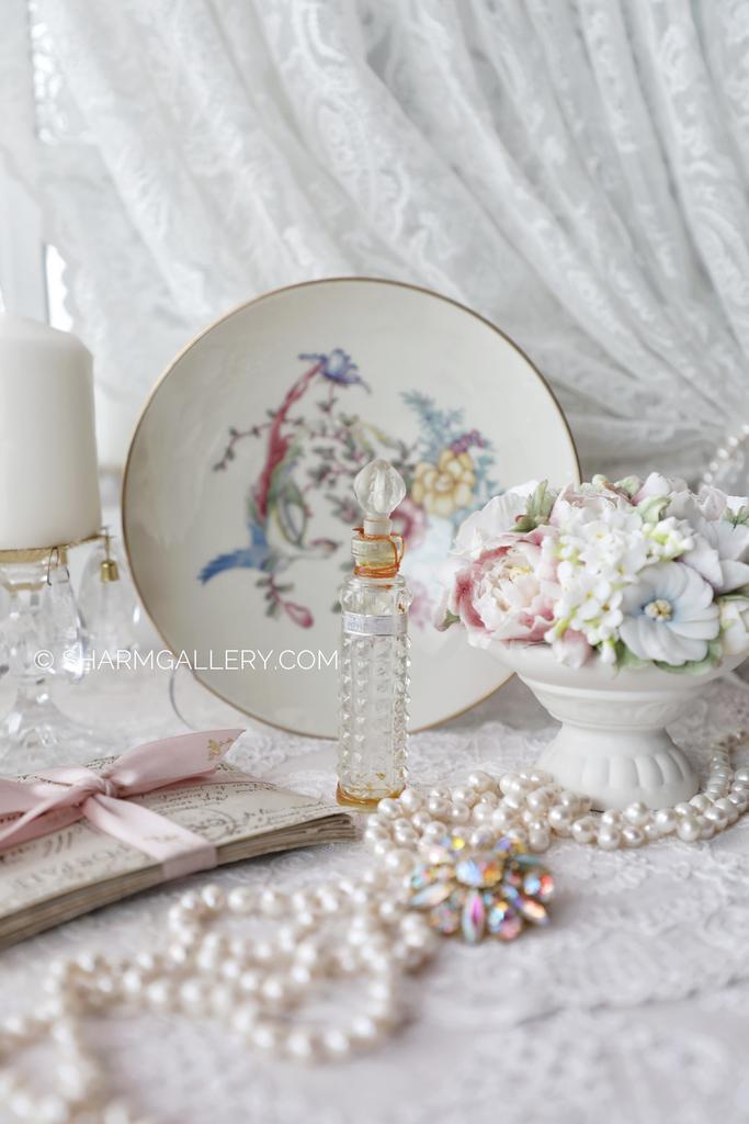 Флакон от духов "Вечер" ф-ка Новая Заря, СССР.