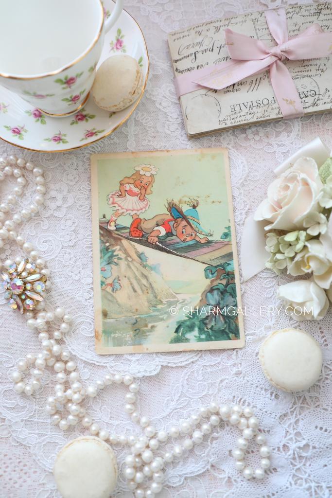 Открытка СССР №213 Незнайка «Смельчак» художник Л.В. Владимирский чистая. 1957г.