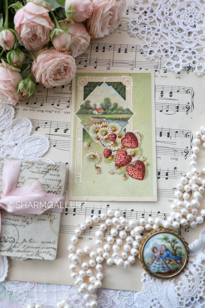 Антикварная открытка №263, чистая. Германия.