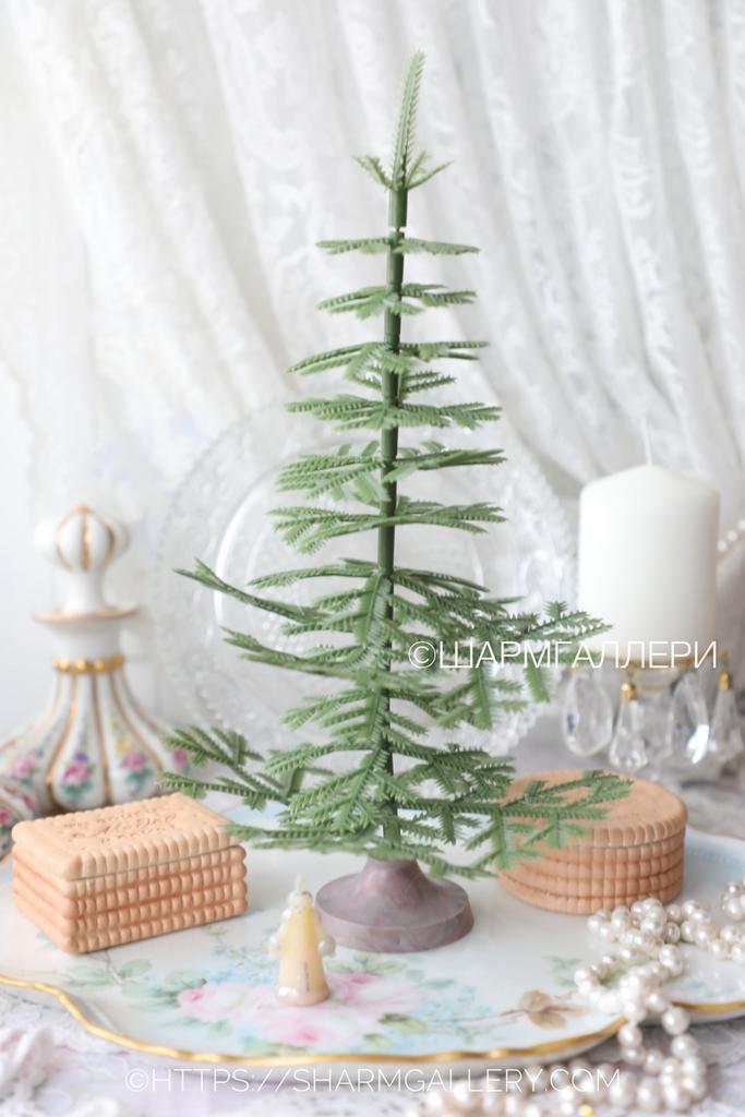 Елочка, елка «Малютка» 30см. пластмасса СССР. №4