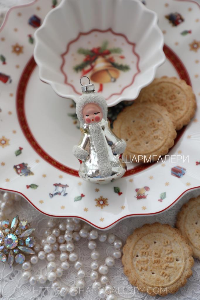 Елочная игрушка СССР "Снегурочка" №9