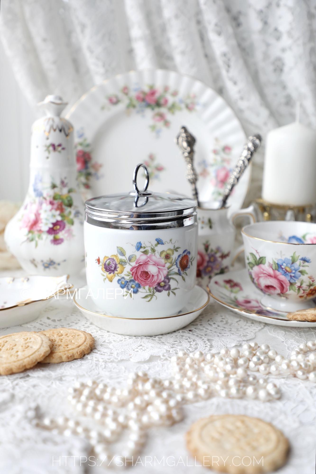 Кодлер «Bournemouth» Борнмут Jumbo size на 4-6 яиц  Coddler фарфор Royal Worcester, Англия + подставка костер в подарок!