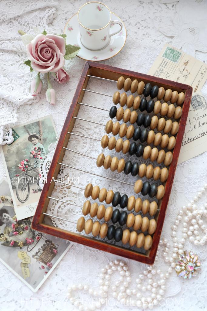 Счеты советские деревянные средние. СССР