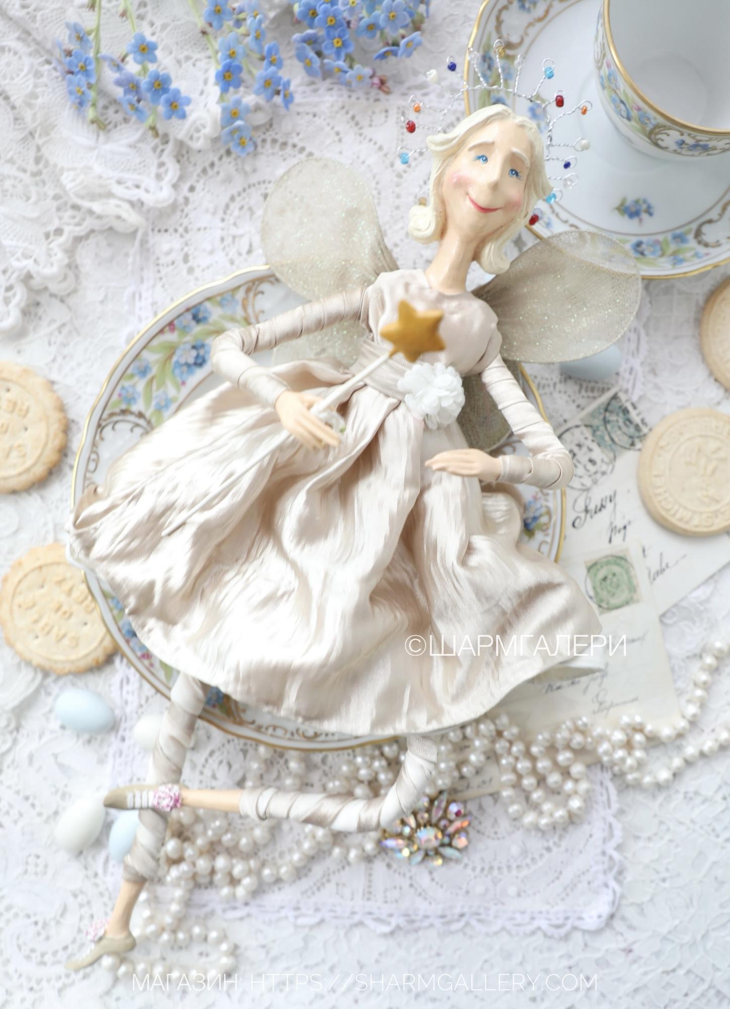 Кукла на подвесе «Фея» 38см., Boru Нидерланды.