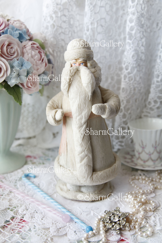 Дед Мороз из ваты №32. СССР.