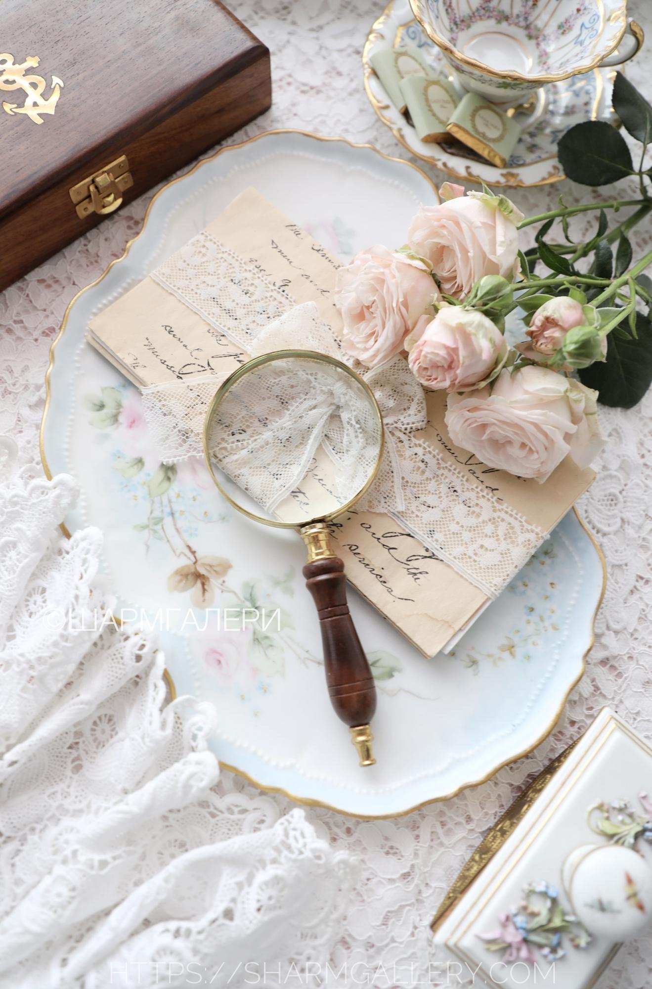 Лупа в  деревянном футляре "Мейфлауэр" Sea Club, Германия.