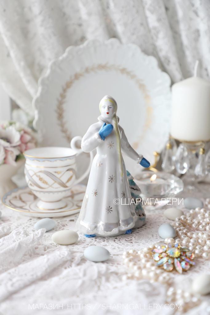 Статуэтка «Снегурочка - Ау» фарфор Дулево, СССР. №5