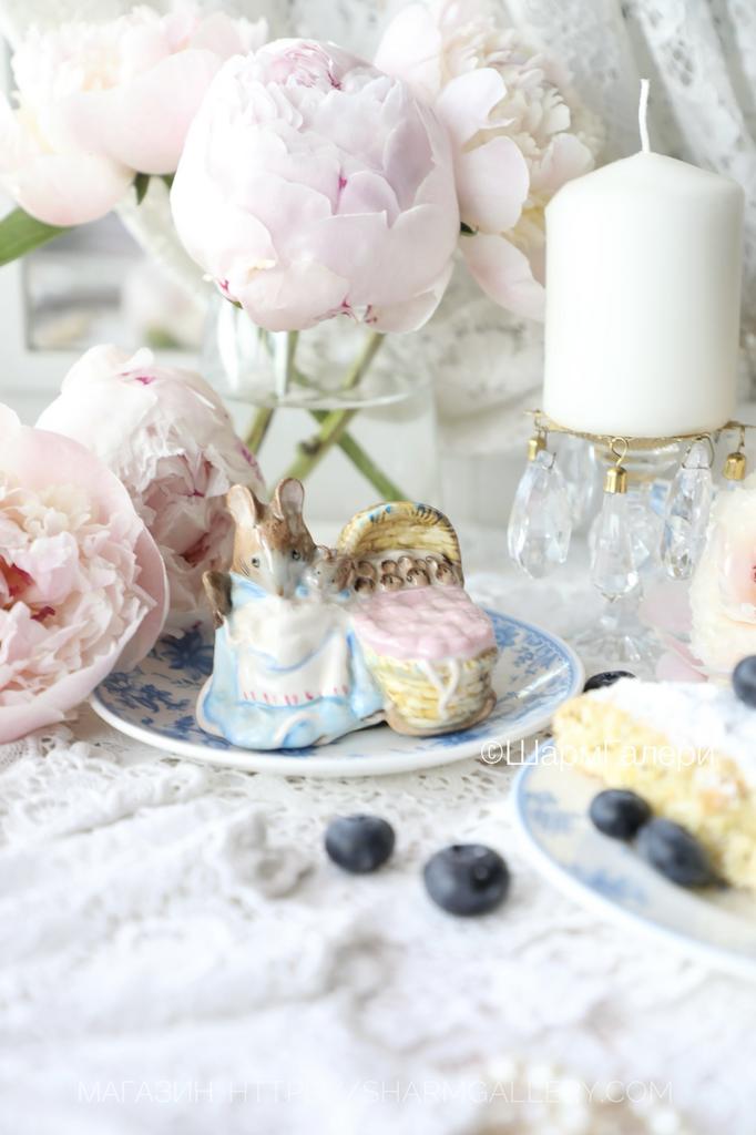 Статуэтка Мышка Hunca Munca, Beatrix Potter, Royal Albert Англия 1989г.