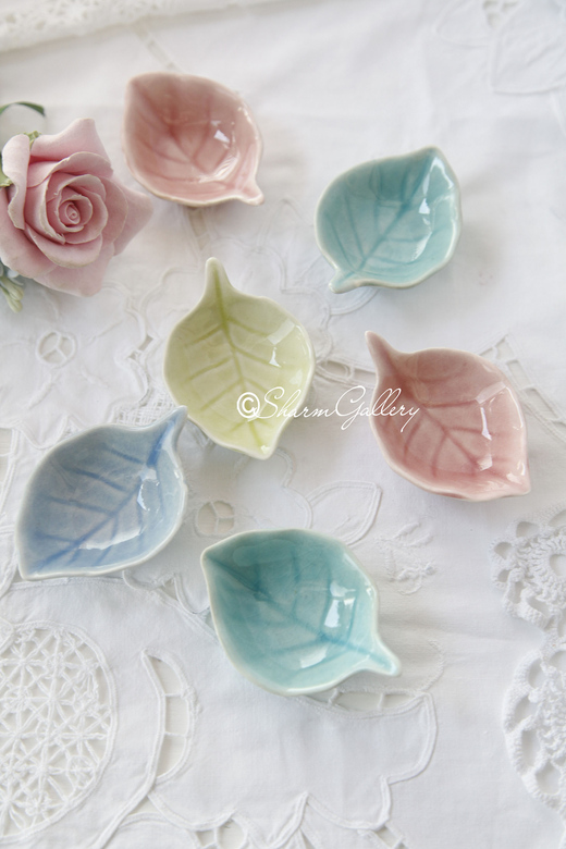 Соусница листик. Керамика.