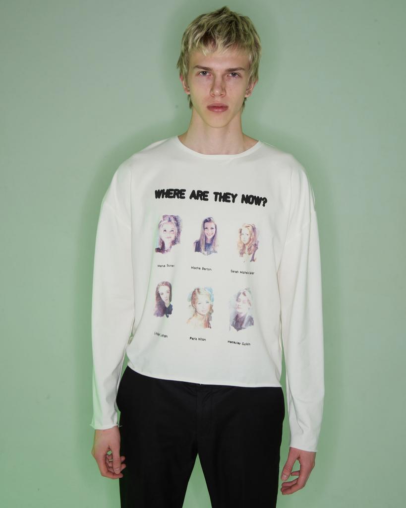 Лонгслив "Where are they now?"