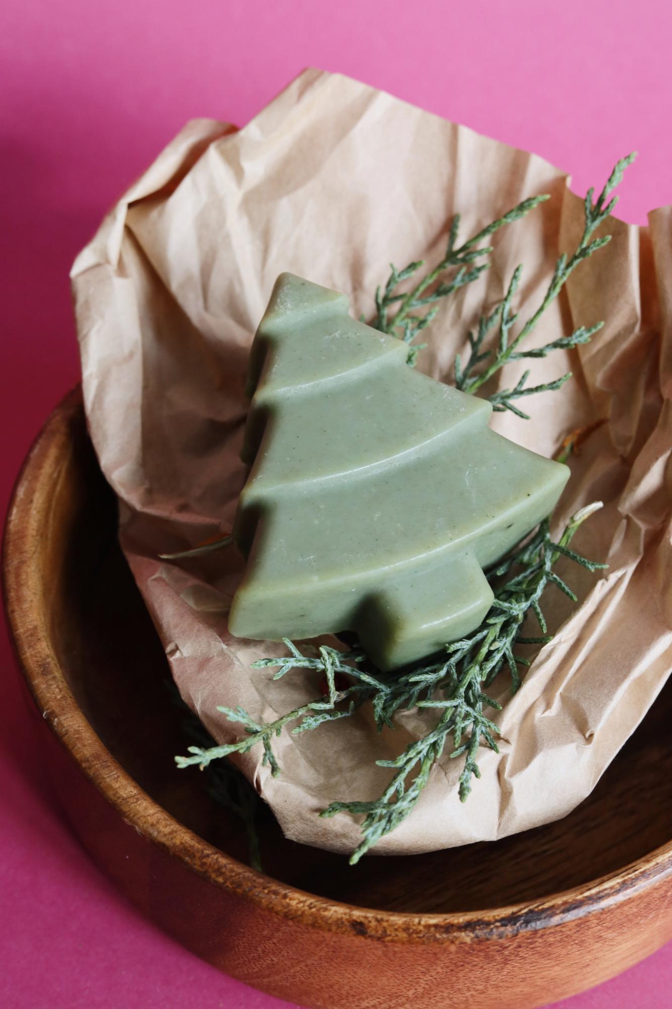 Натуральное мыло "Рождественская ёлочка"