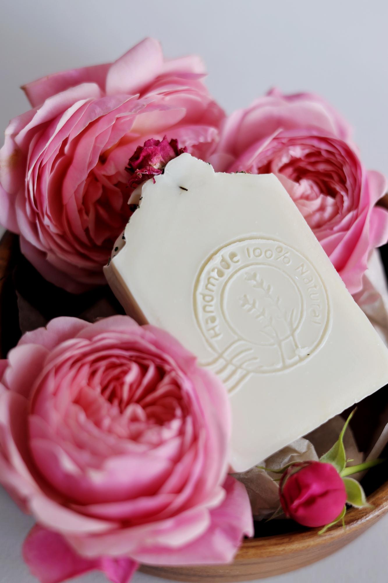 Натуральное мыло "Викторианская роза"