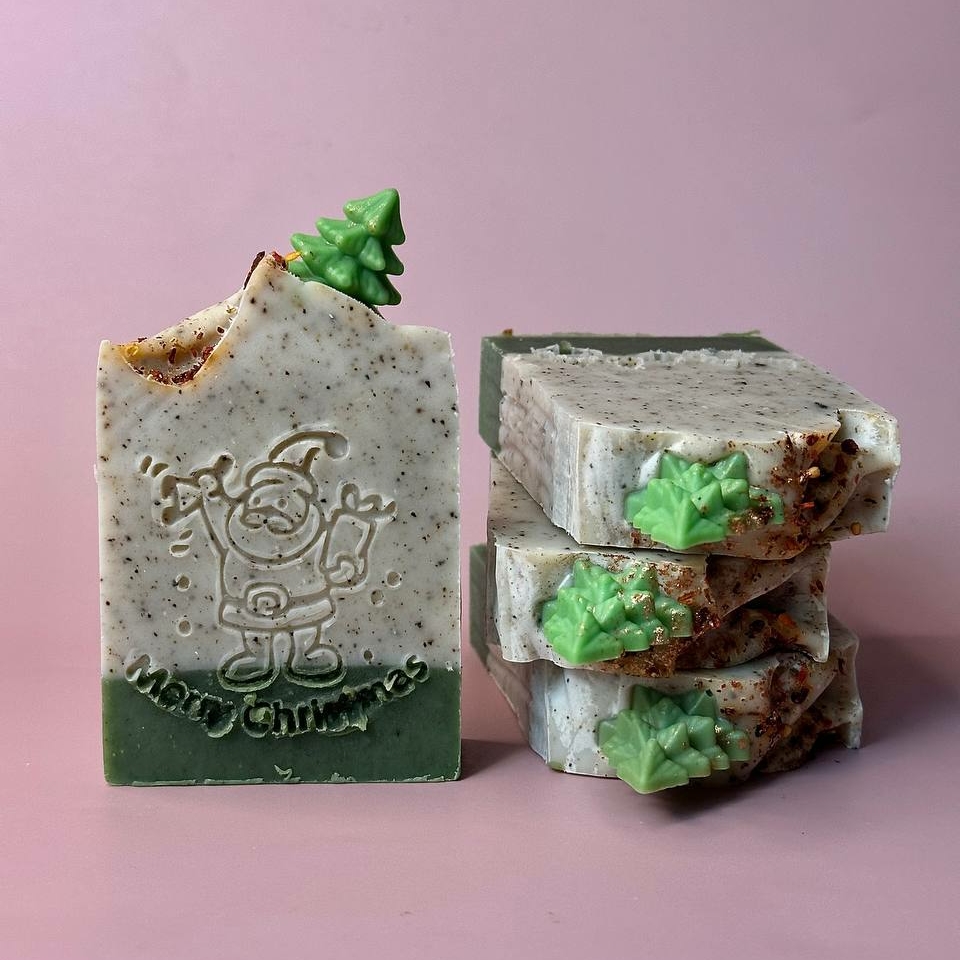 Натуральное мыло  "Дух Рождества"