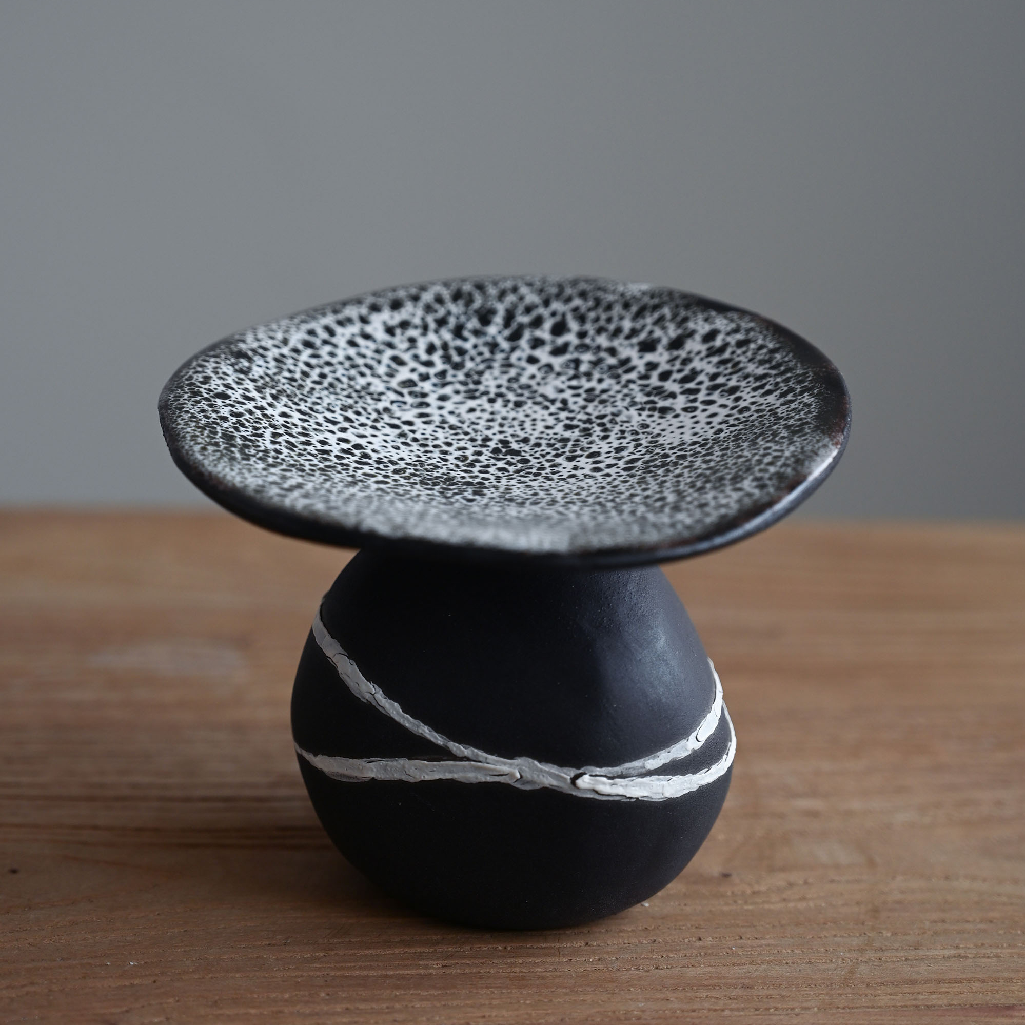 Handmade minimalist modern design stand