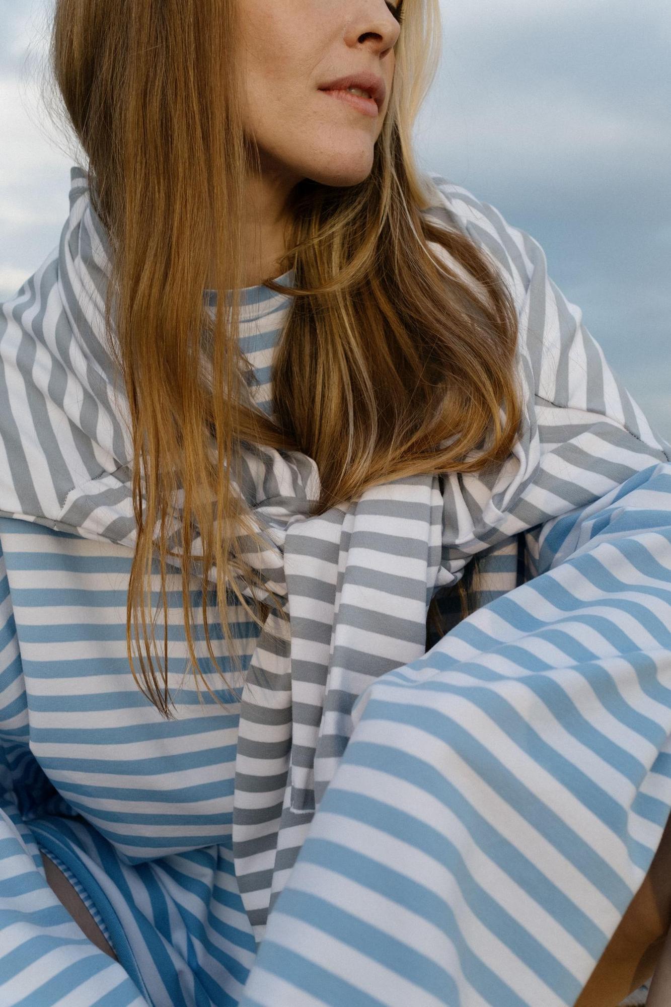 Тельняшка Denim waves