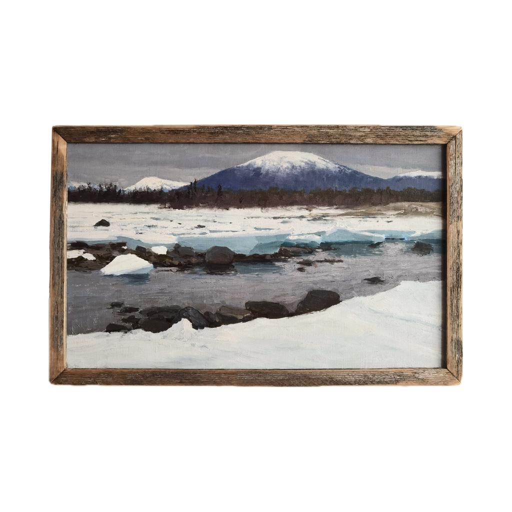 Вид с мыса на Лувеньгу