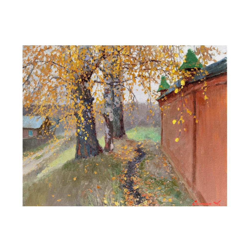 У стен монастыря