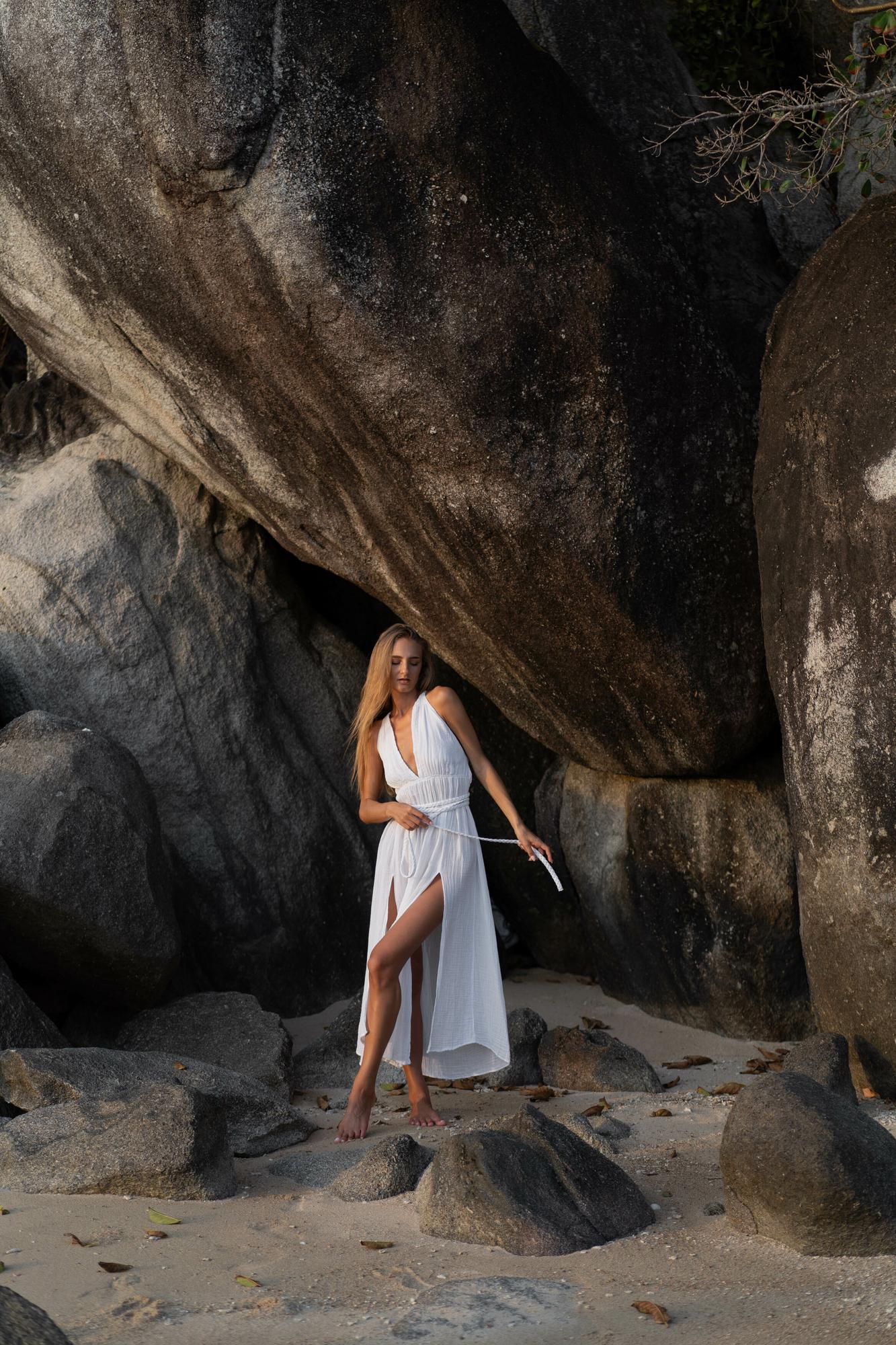OLIVIA dress, белое