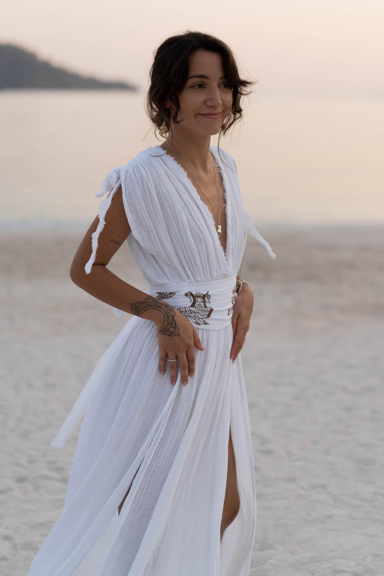 KAYA dress, белое