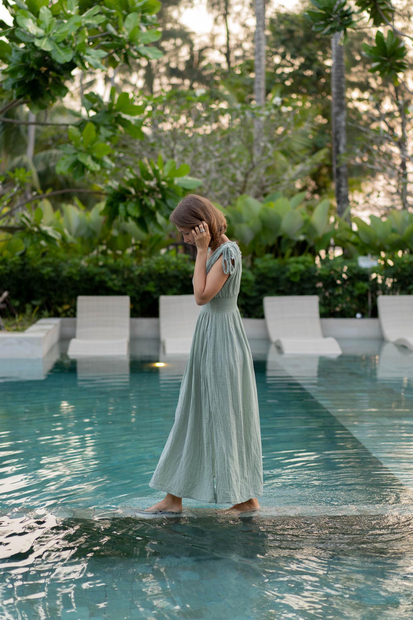 KAYA dress, мятное