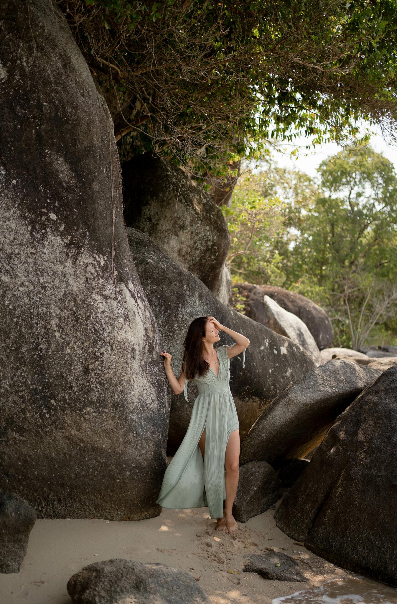 KAYA dress, мятное