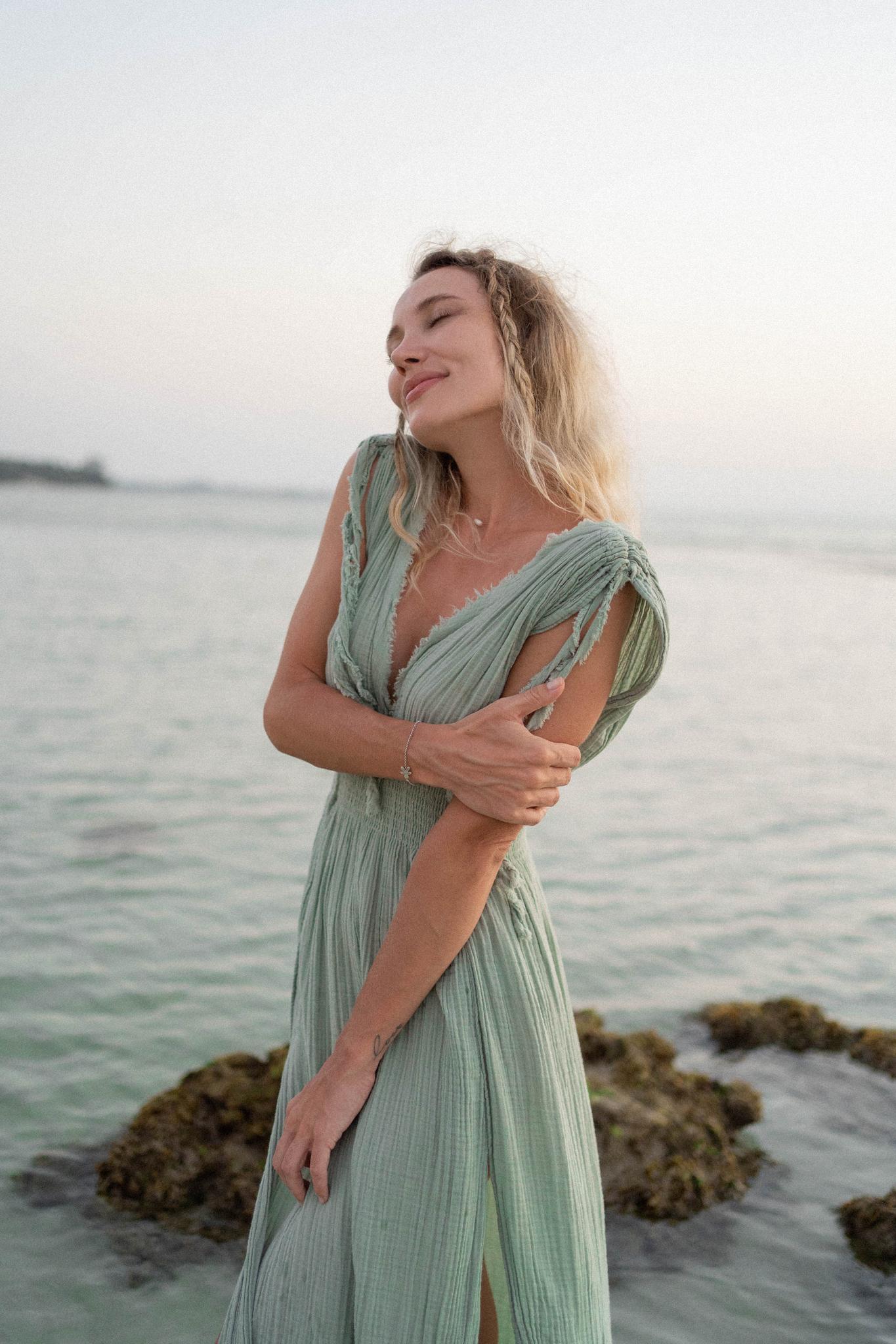 KAYA dress, мятное