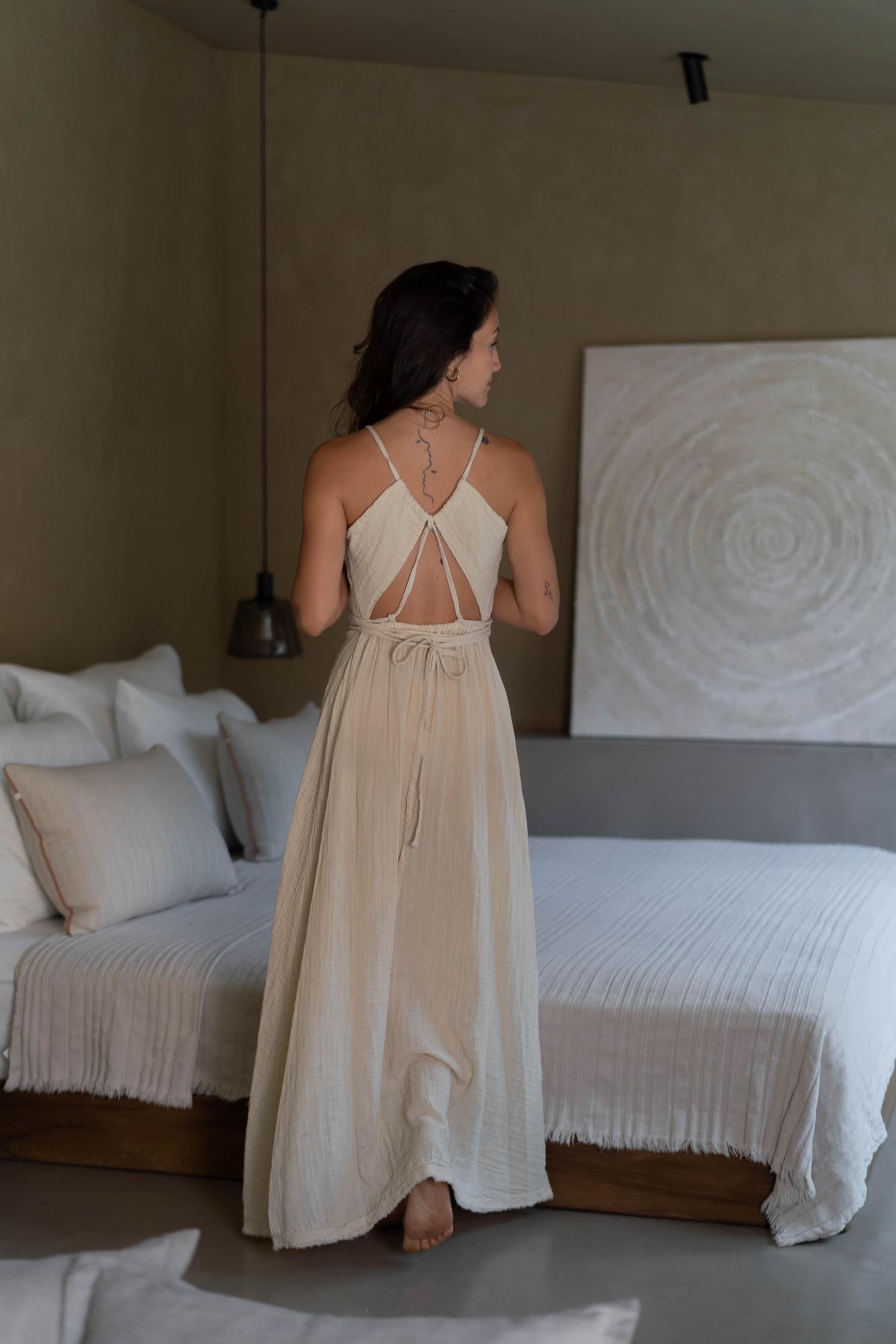 ANGEL dress, бежевое