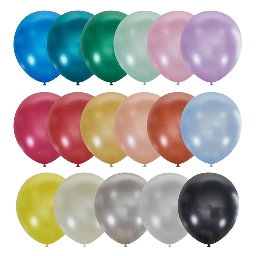 Воздушный шар латексный без надписи с гелием