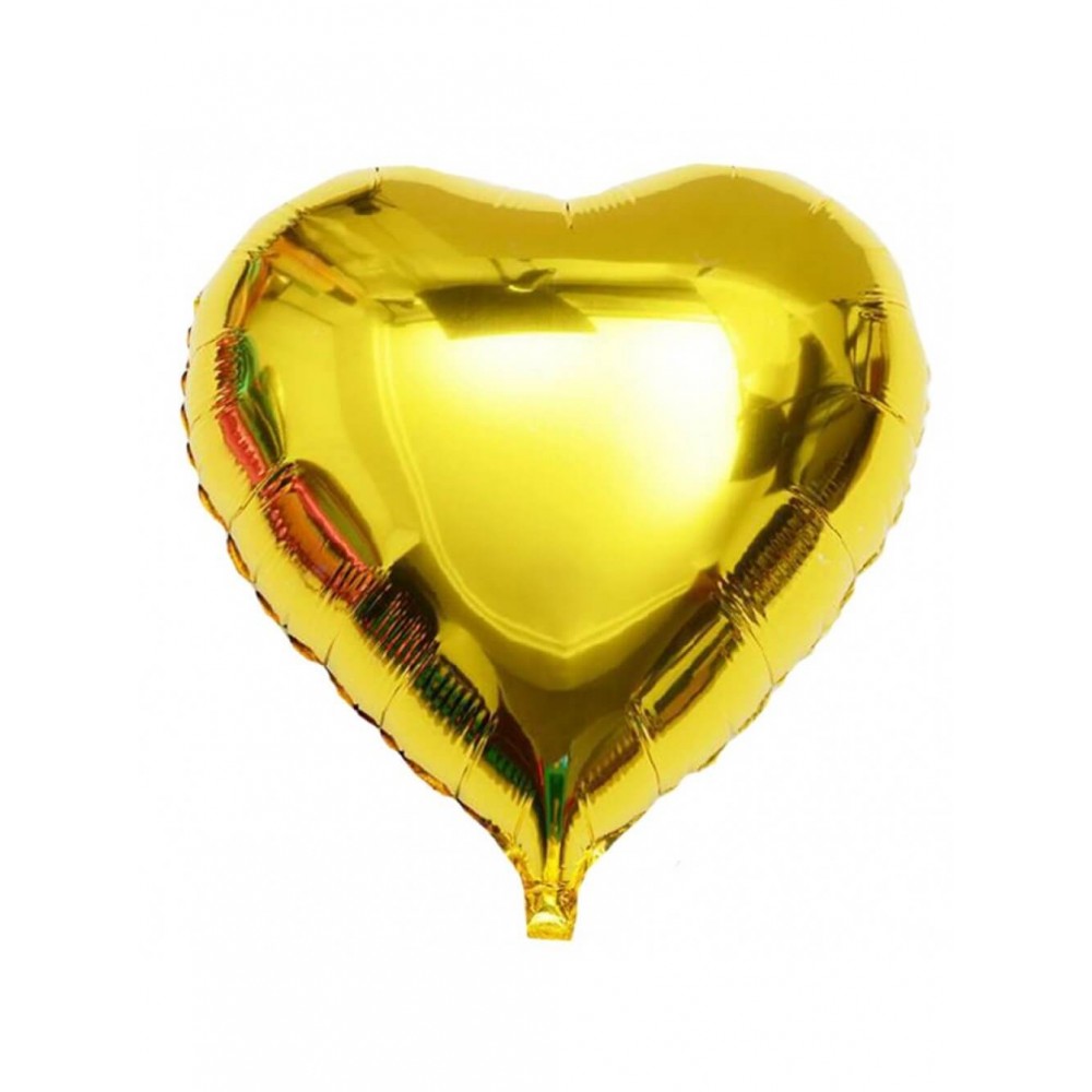 Шар фольгированный "Сердце" в ассортименте