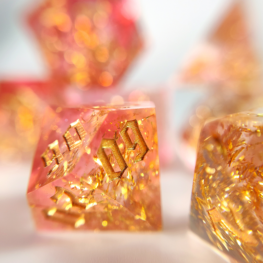 Набор дайсов "Цветные брызги"