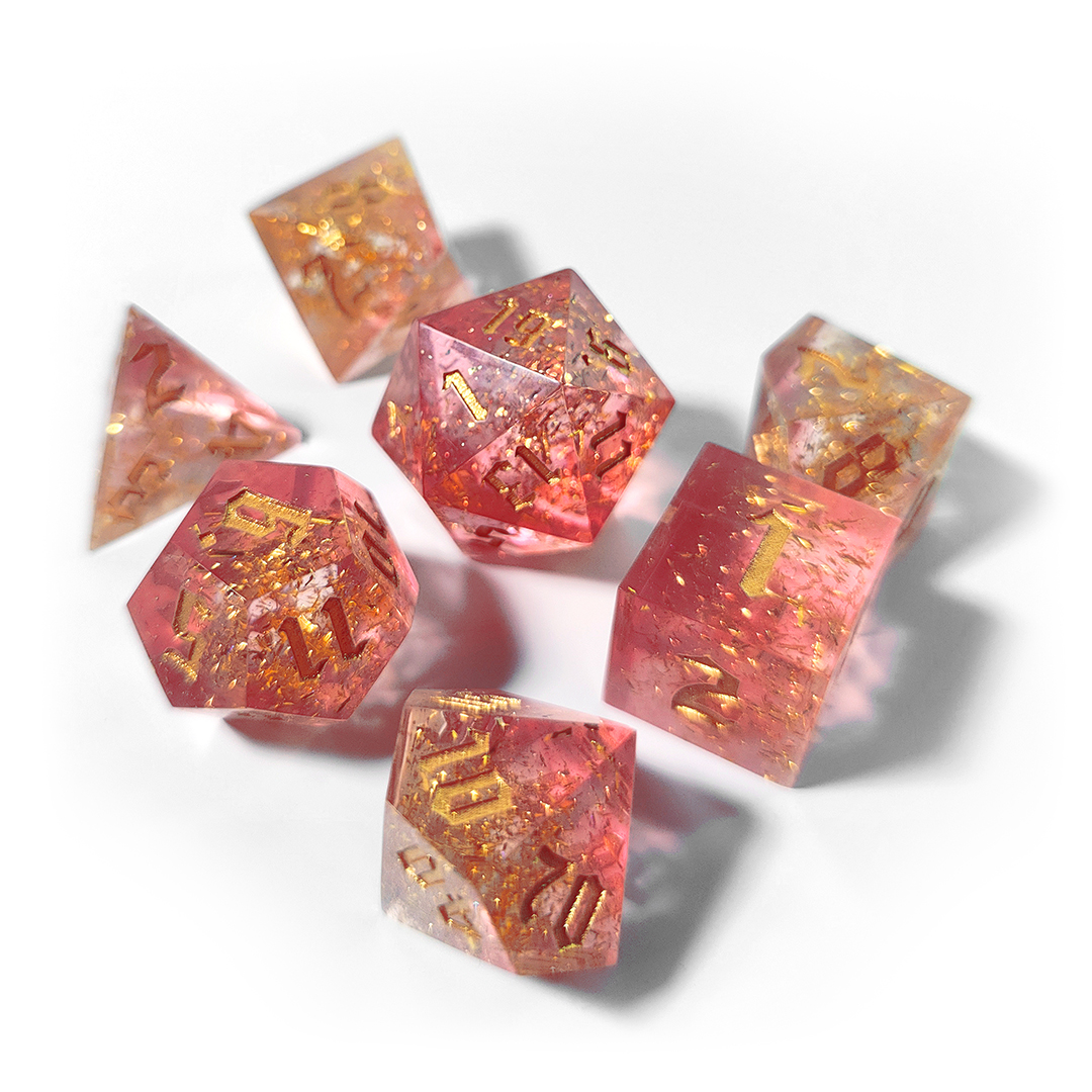 Набор дайсов "Цветные брызги"