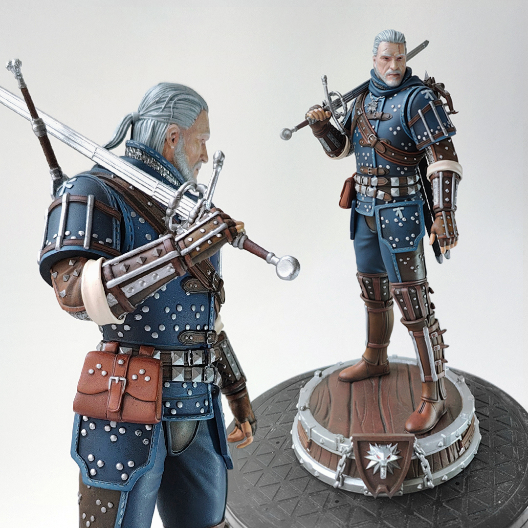 Фигурка Ведьмак, Геральт из Ривии