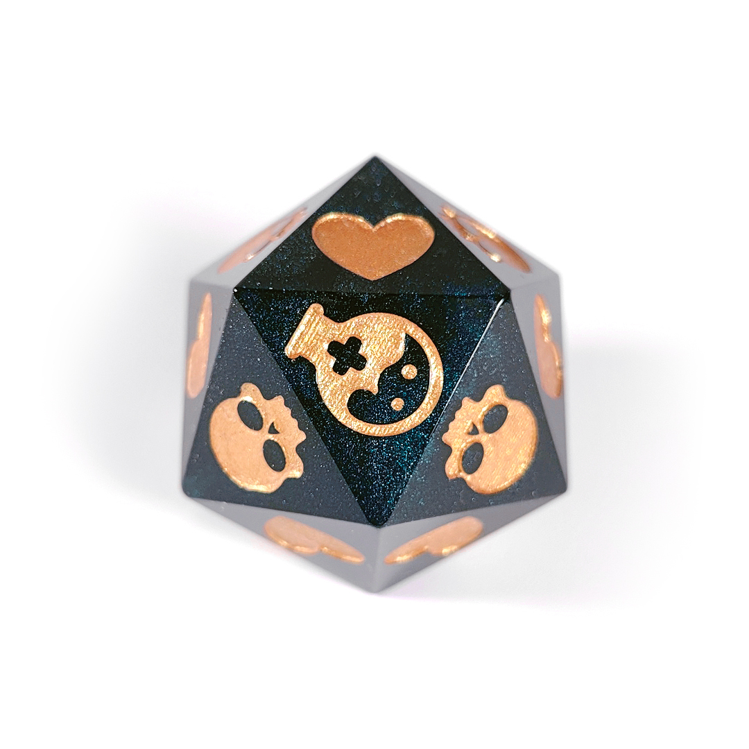 Большой дайс спасброска "Удача дворянина"