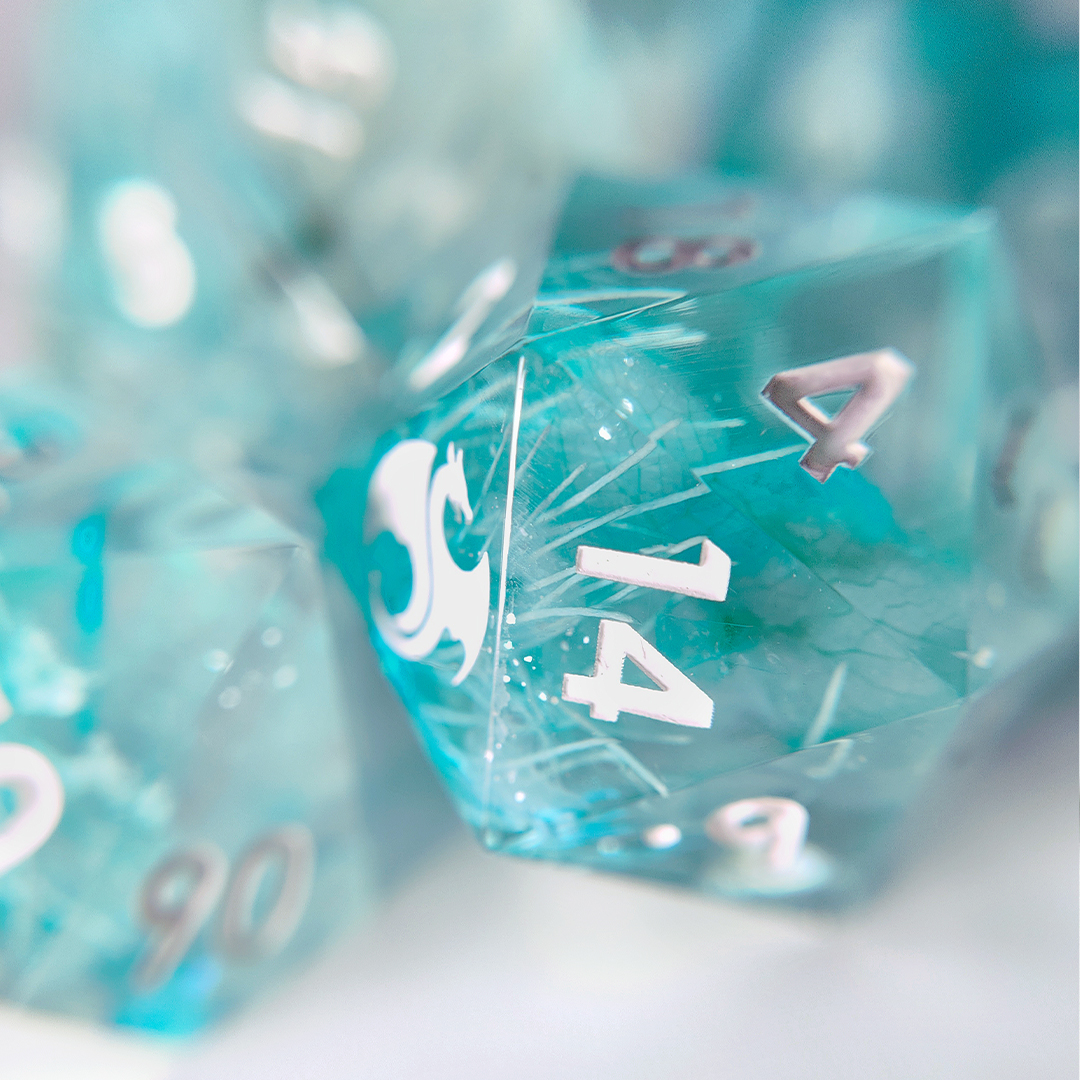 Набор дайсов "Ледяные цветы"