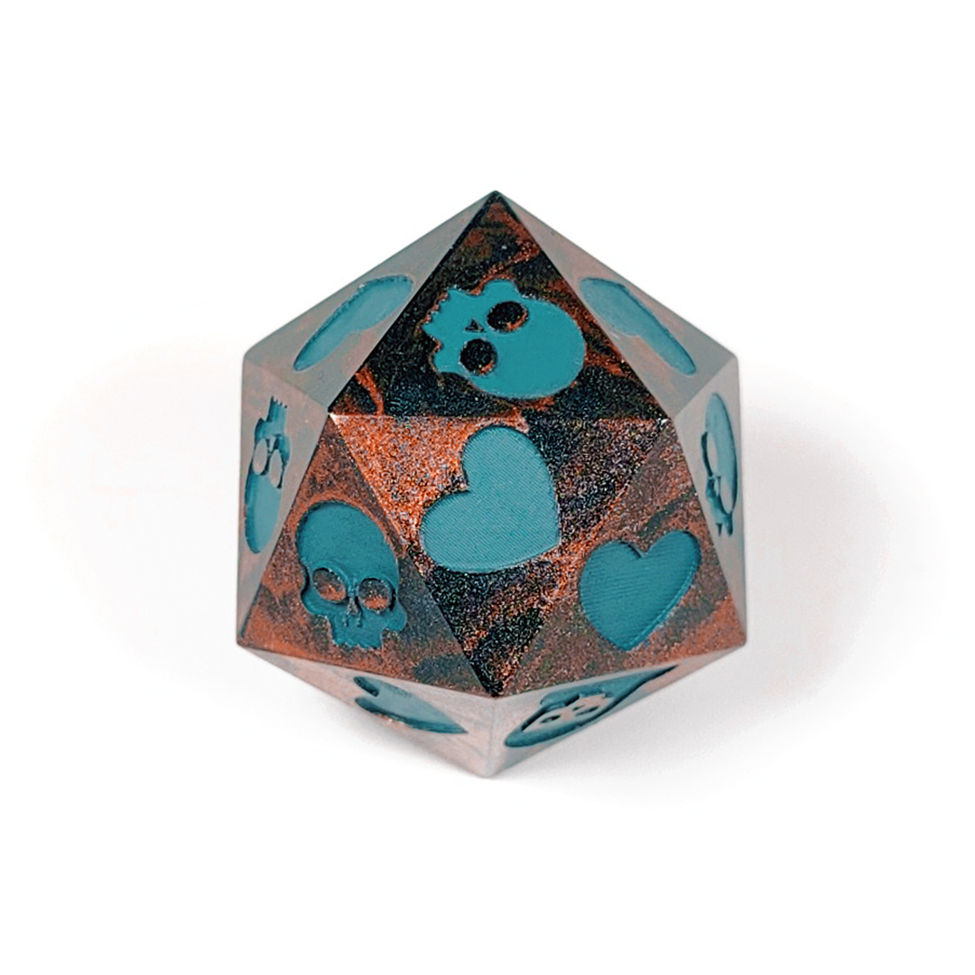 Большой дайс спасброска "Бронзовый дракон"