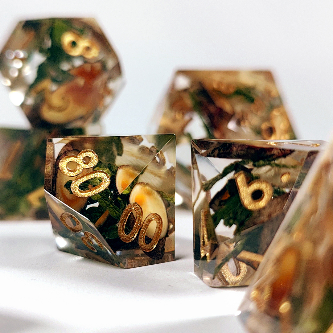 Набор дайсов "Осенний лес"