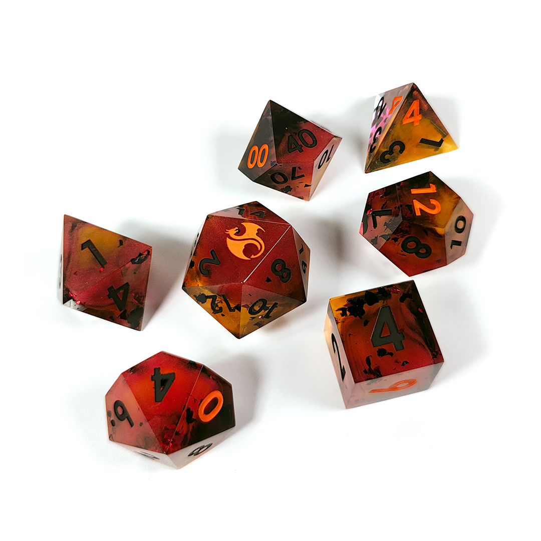 Набор дайсов "Каменная магма"