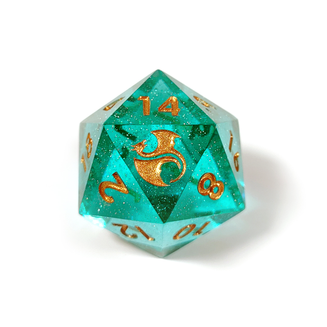 Большой D20 "Горный берилл"