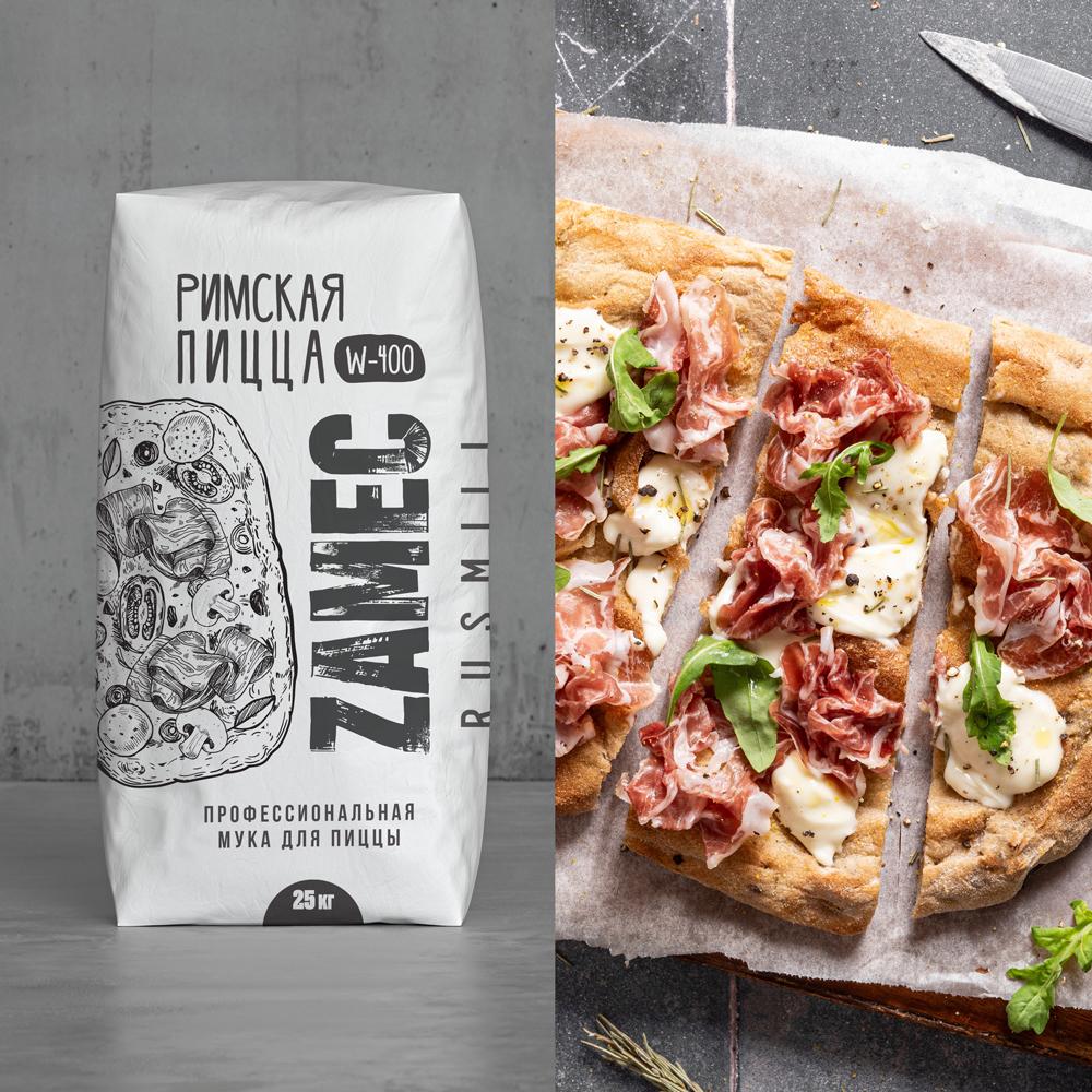 Мука для римской пиццы  (мешок 25 кг)