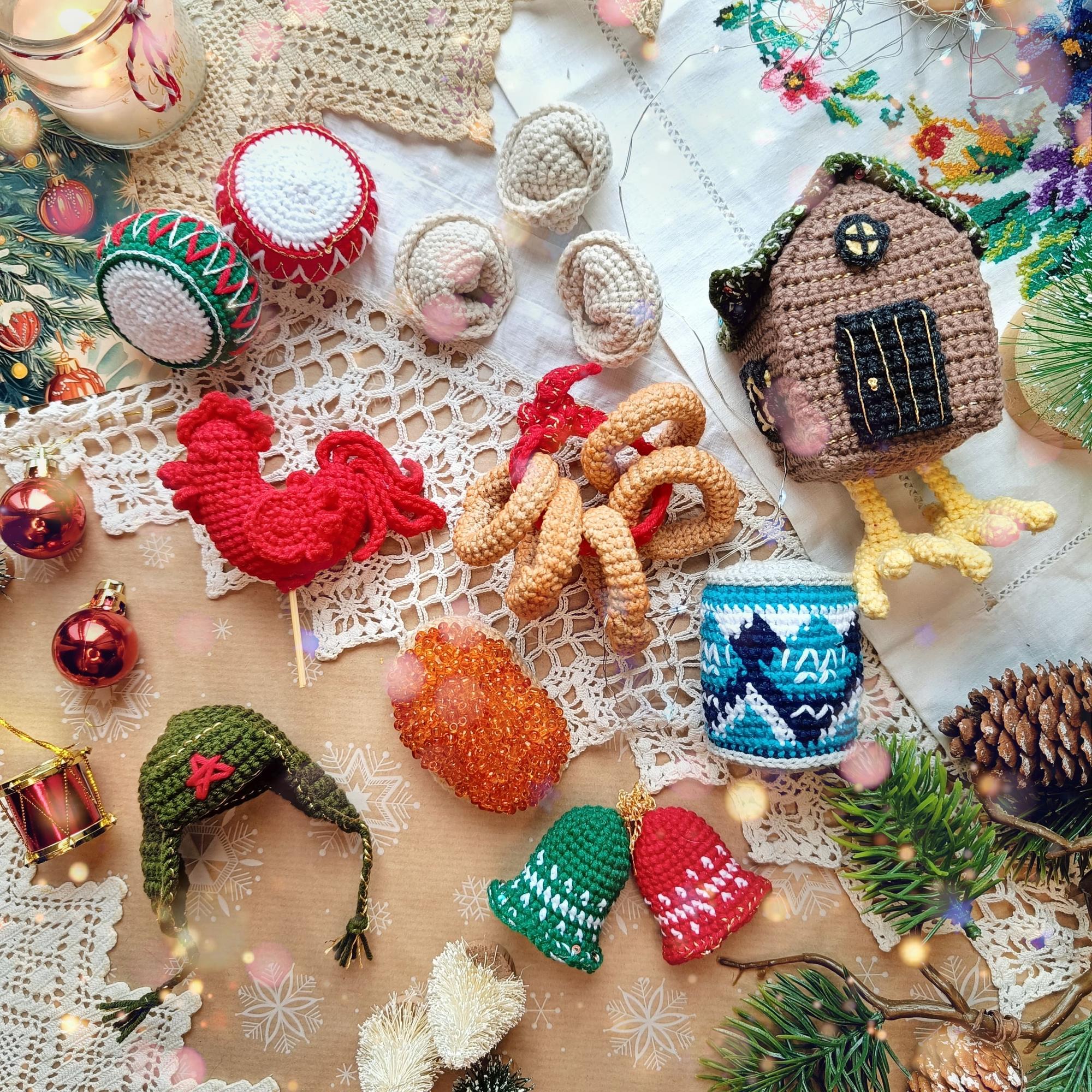 Мастер-класс "Елочные игрушки: Россия"