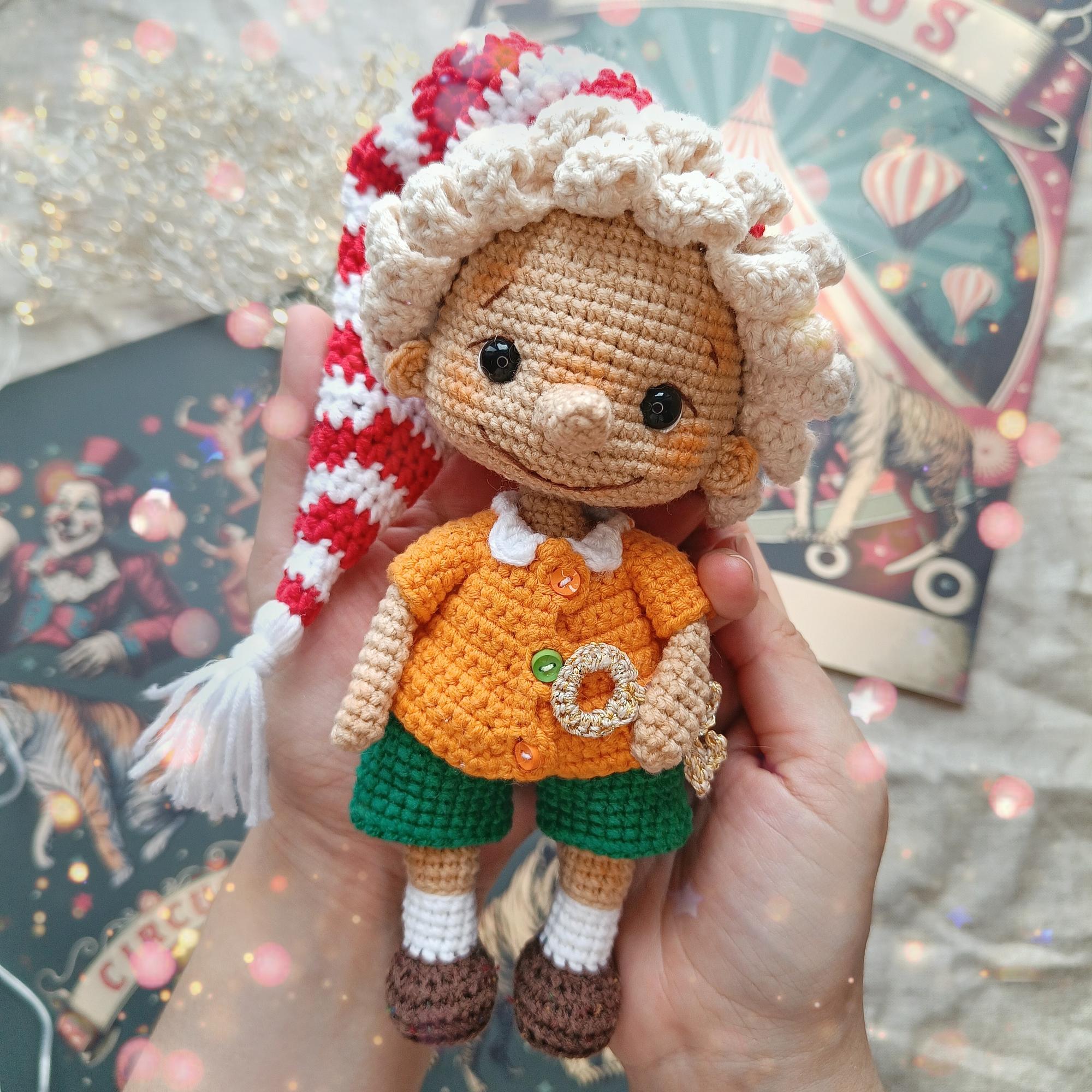 Мастер-класс "Мальчик с золотым ключиком"