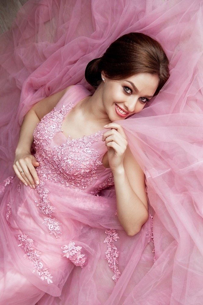 Платье "Кэтлин" пудра