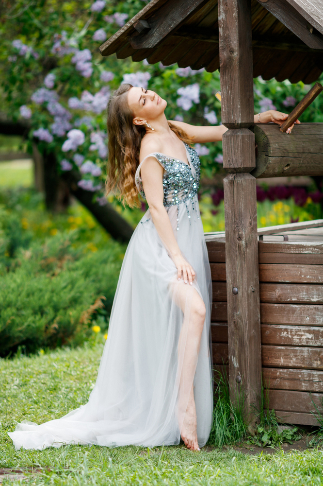 Платье "Лаура" серый