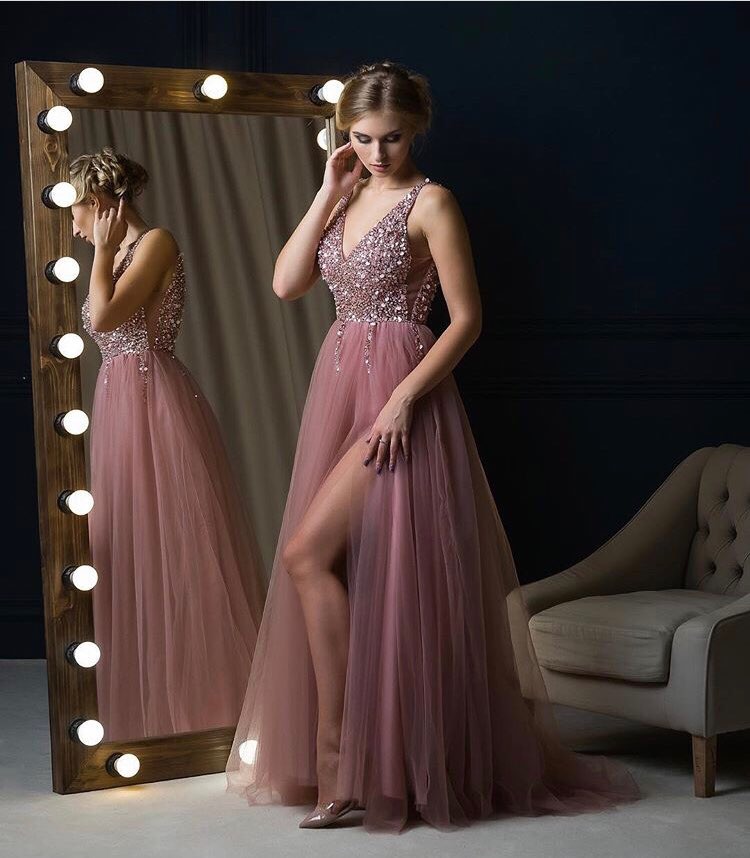 Платье "Лаура" пудра