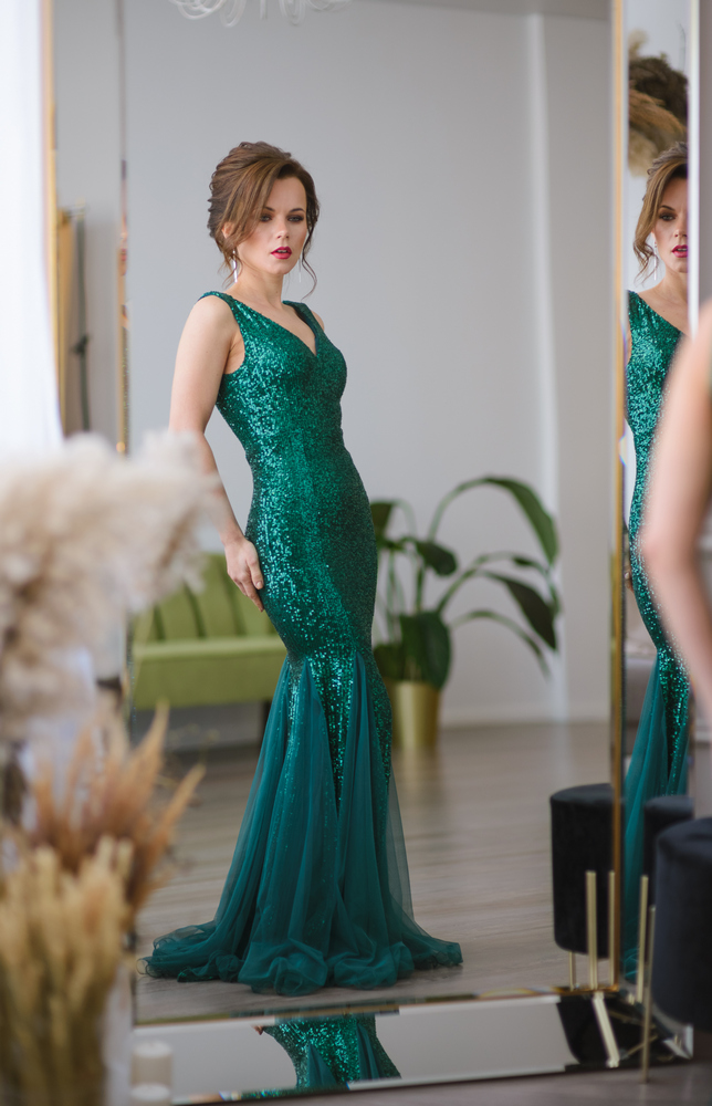 Платье "Челси" изумруд