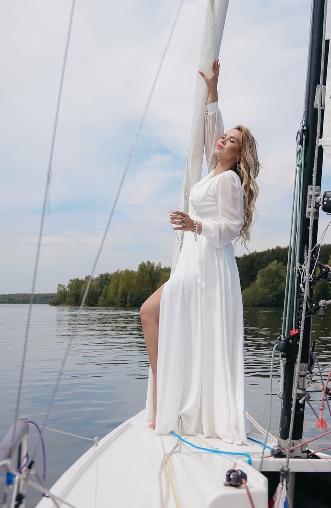 Платье "Габриэлла" белый